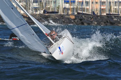 medal race with onshore wind, SOF 2009